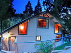 exterior of cabin.