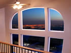 crestline home for sale with city light views.