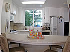 kitchen bar area.