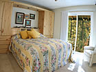 master suite in golf course condo.