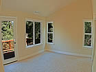 master bedroom with tree view.