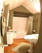 guest bathroom.